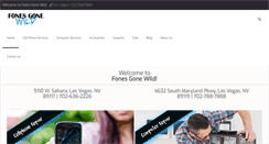 Desktop Screenshot of fonesgonewild.com